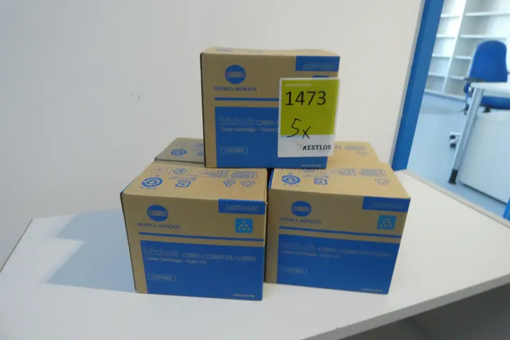 5x Konica Minolta Toner